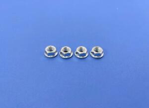 Serie 4 Dadi Flangiati M6 Z.B.