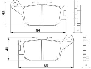 Braking Pads Honda Forza 250