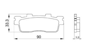 Serie Pastiglie  Sinterizzate Kymco
