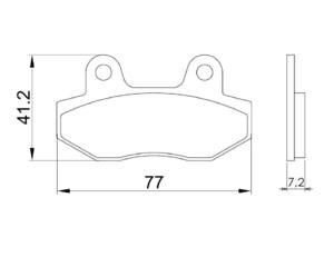Serie Pastiglie Kymco Spike 100 02