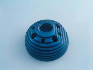 Head PUFFO d.57 fully machined spark plug hole central x Vespa ET3