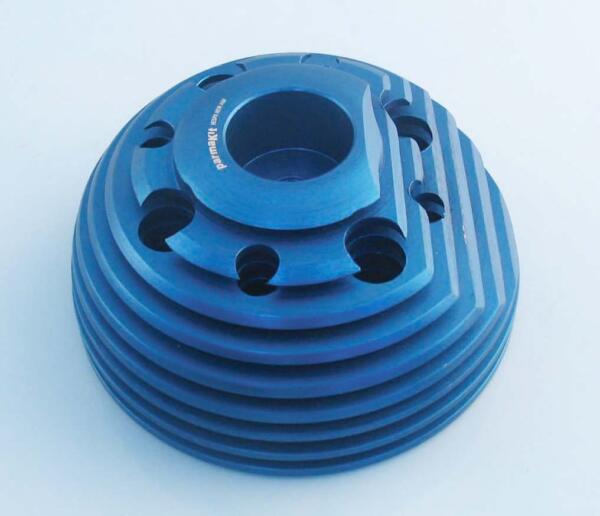 Testa PUFFO d.57 Integrale foro candela centrale per Vespa ET3