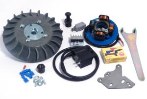 Electronic Ignition fully machined flywheel cone19 Kg 1