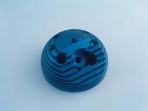 Head Vespa ET3 d57 spark plug hole side