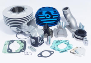 Power unit CHALLENGER PUFFO Vespa ET3 d57 inlet manifold d.30 -130cc