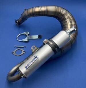 Marmitta "TITANIO"Vespa ET3-special-primavera cilindro W-Force (int. fori cilindro 62)