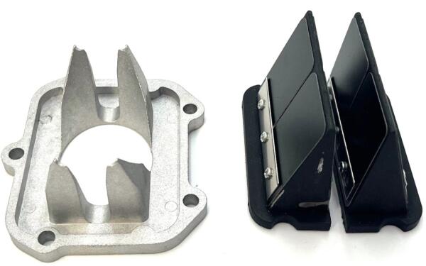 Valvola lamellare 8 petali con guidaflusso