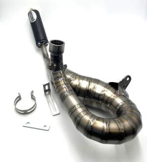 Marmitta TSV Vespa PX 125-per TSV Parmakit TITANIO