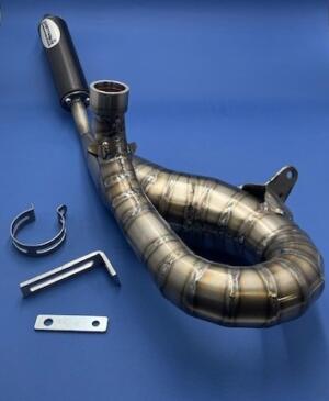 Marmitta TSV Vespa PX 125-per TSV Parmakit TITANIO