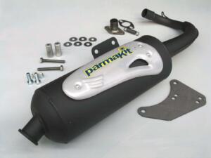 Muffler Piaggio rod WAY