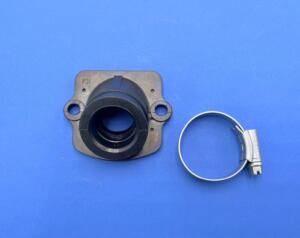 Collettore dritto in gomma speciale -Piaggio Zip carburatori 21x25