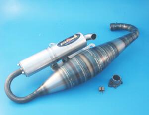 Muffler Race One Piaggio Sfera All.Sil