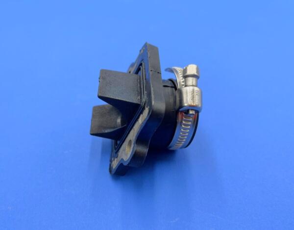 Collettore dritto Piaggio Zip d.21x25 gomma speciale