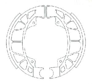 Brake shoes Piaggio ZIP