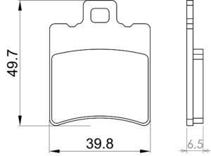Braking Pads Scooter Aprilia