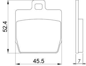 Braking Pads Yamaha Aerox