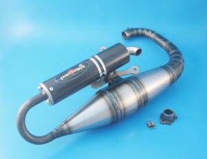 Marmitta Booster sil.Carbonio GP1