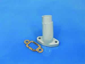 Colletttore asp. ZUNDAPP d17x23 Lungh.80mm  inclinato 25°