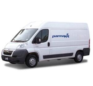 Set Adesivi Camion 100x30cm Blu- 2pezzi