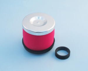 Air Filter decentering d.32-38 h85 red