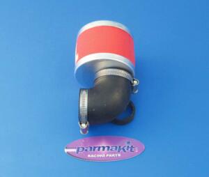 Air filter carburat 28 90°d48mm red