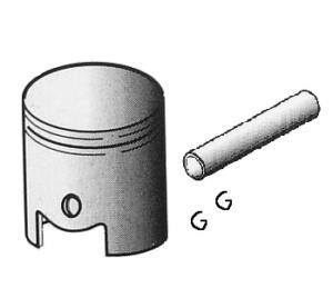 Piston NSU Quikly d.40