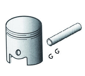 Piston d.55 Derbi Senda-AM