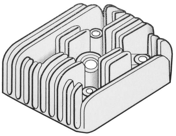 Testa Yamaha Jog d.40 con centraggio al cilindro